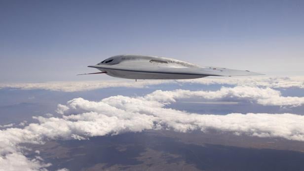 Stealth-Bomber B-21: Erstes offizielle Flug-Foto verrät neue Details