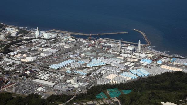 Das Fukushima Daiichi Atomkraftwerk.