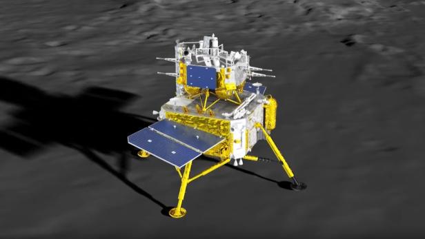 Chinas Raumsonde Chang'e 6 ist auf dem Mond gelandet