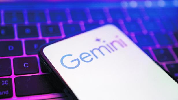Illustration shows Gemini logo