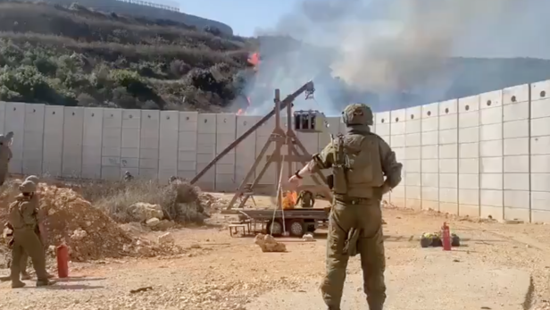 Katapult der israelischen Armee