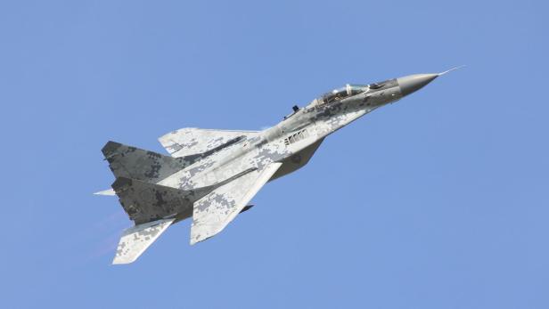 Symbolbild: Eine MiG-29 der slowakischen Luftwaffe