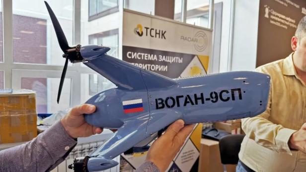 Russische Mini-Drohne soll ukrainische Drohnen abfangen