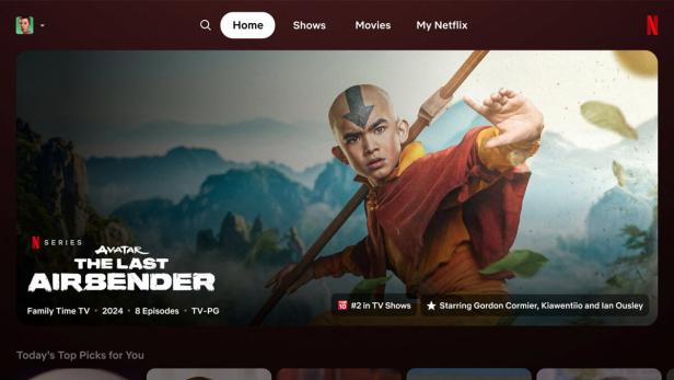 Die TV-App von Netflix bekommt eine neue Oberfläche