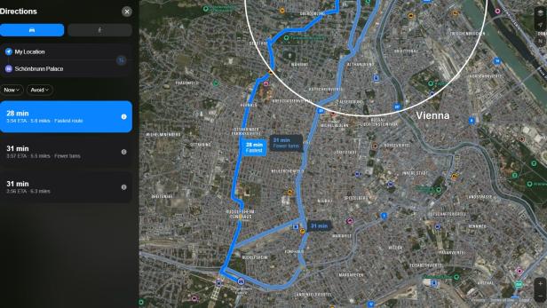 Apple Maps Beta im Web