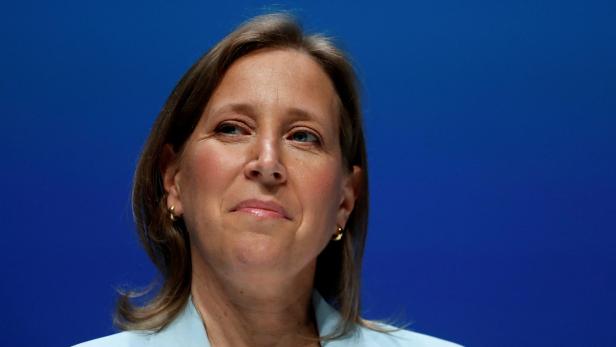 FILE PHOTO: YouTube CEO Susan Wojcicki attends a conference at the Cannes Lions International Festival of Creativity, in Cannes