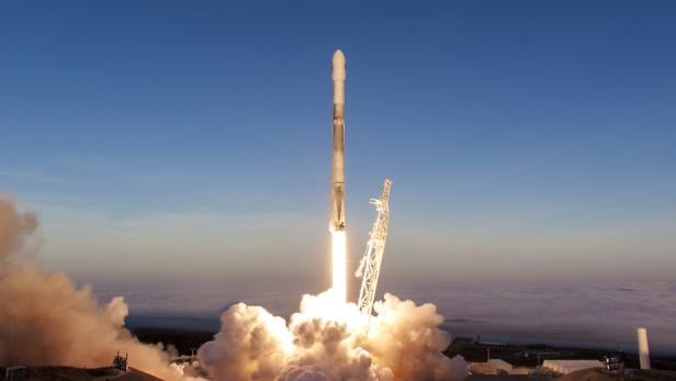 SpaceX Falcon-9-Start (Symbolbild)