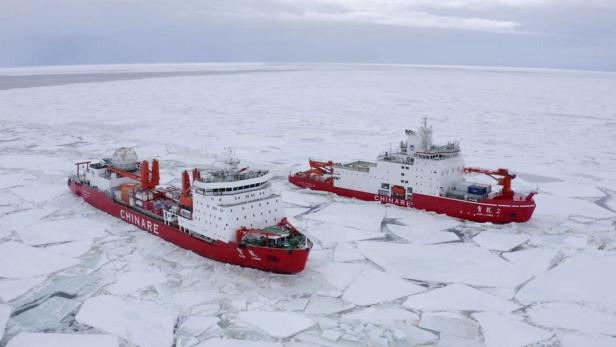 Warum China 3 Eisbrecher in die Arktis schickt