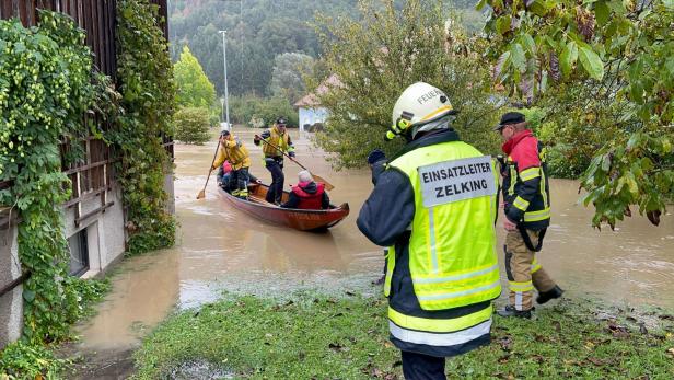 UNWETTER: NIEDERÖSTERREICH / ZELKING