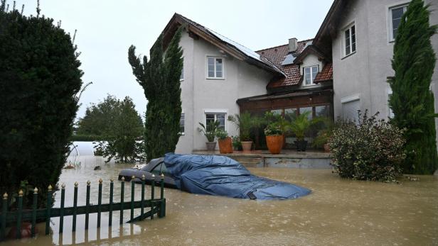 UNWETTER:  SITUATION IN NIEDERÖSTERREICH / RUST IM TULLNERFELD