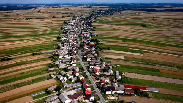 Das Vorbild der Sci-Fi-Stadt "The Line" ist ein Dorf in Polen