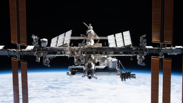 Die internationale Raumfahrtstation ISS.