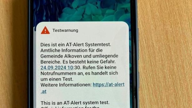 Katastrophenwarnung am Handy wird heute getestet: Das muss man wissen