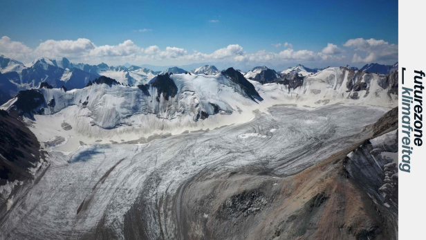 Adygene Gletscher im Tian Shan Gebirge in Hochasien