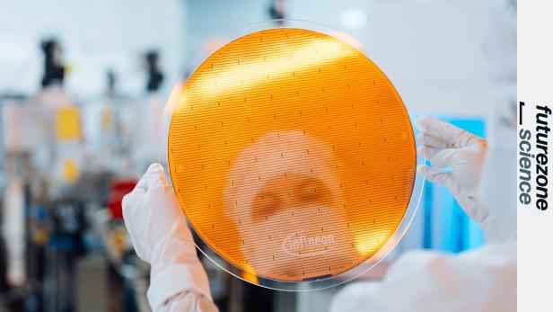 Die neuen Silizium-Wafer von Infineon sind halb so dünn wie Konkurrenzprodukte. Das bedeutet: Mehr Power auf weniger Raum. 