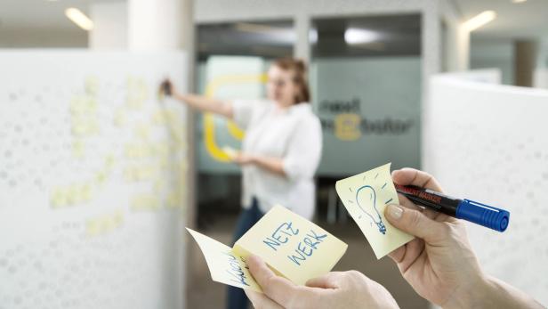 In einem Workshop wurden die Kommunikationskonzepte erarbeitet.