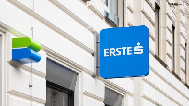 Eine Filiale der Erste Bank 