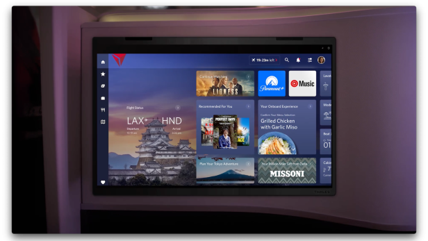 Delta Airlines bekommt 4K-Bildschirme