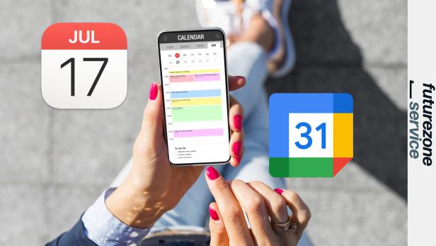 Google & Apple Kalender Daten aus dem Google Kalender in den Apple Kalender sind rasch übertragen. Umkehrt ist es wesentlich schwieriger.