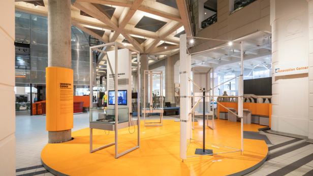 Innvoation Corner im Technischen Museum Wien Innvoation Corner im Technischen Museum Wien