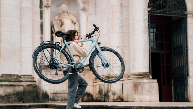 Das E-Bike soll leicht sein. Das E-Bike soll leicht sein.