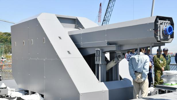 Japan zeigt neues Bild seiner Railgun Japan zeigt neues Bild seiner Railgun