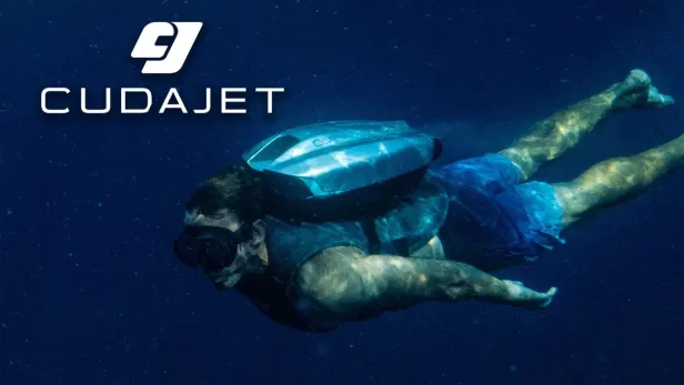 Der Jetpack soll das Tauchen angenehmer machen. Der Jetpack soll das Tauchen angenehmer machen.