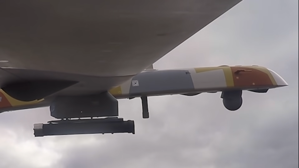 Eine russische Orion-Drohne der Kronshtadt Group.