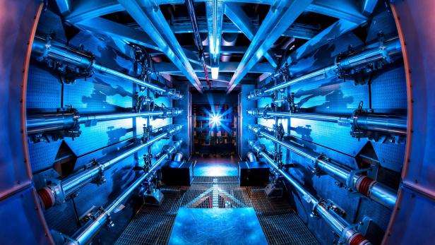 FILE PHOTO: The National Ignition Facilitys preamplifier module increases the laser energy as it travels to the Target Chamber FILE PHOTO: The National Ignition Facilitys preamplifier module increases the laser energy as it travels to the Target Chamber