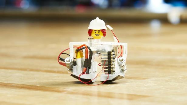 "Zippy", der Mini-Roboter der Carnegie Mellon University ist laut Forschungsteam der schnellste seiner Art. Zippy, der Mini-Roboter