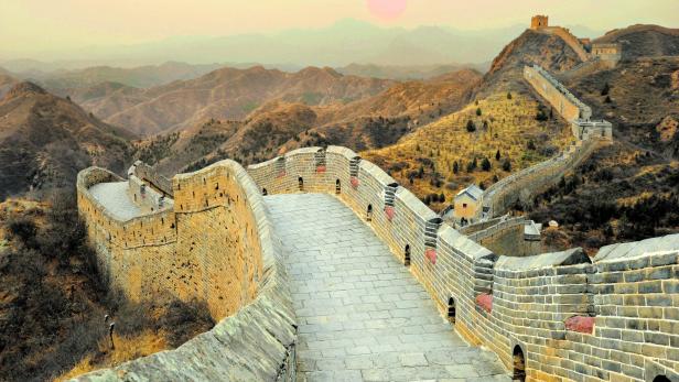 Chinas Internet ist vom restlichen Web abgeschottet (Symbolbild). Die chinesische Mauer