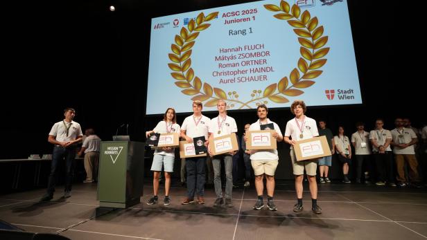 Die Gewinner der Junior-Klasse Die Gewinner der Junior-Klasse