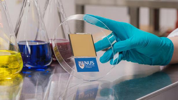 Die neue Solarzelle.