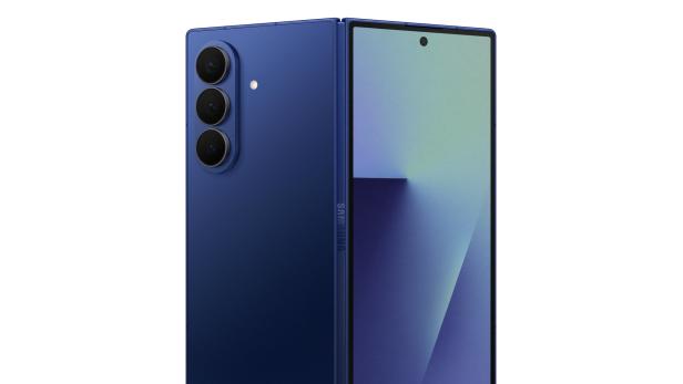 Das Samsung Galaxy Fold7 in geöffnetem Zustand.