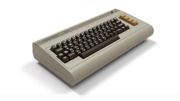 Die "BASIC Beige"-Variante des neuen Geräts orientiert sich am Originaldesign. Commodore 64 Ultimate: BASIC Beige
