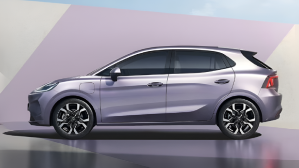 Der MG4 in Donglai-Violett.