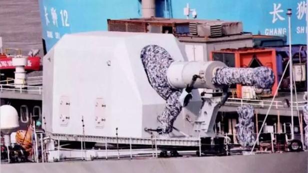 Die chinesische Railgun wurde 2018 erstmals gezeigt.