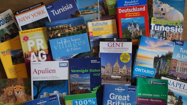 Bei Reiseführern sollte man auf bekannte Marken vertrauen.