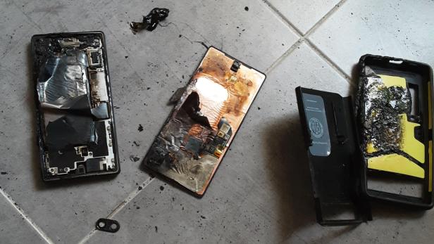 Die Batterie dürfte für den Brand verantwortlich sein. Die Batterie dürfte für den Brand verantwortlich sein.