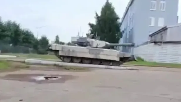 Der Angriffspanzer des Shturm-Systems. Der Angriffspanzer des Shturm-Systems.