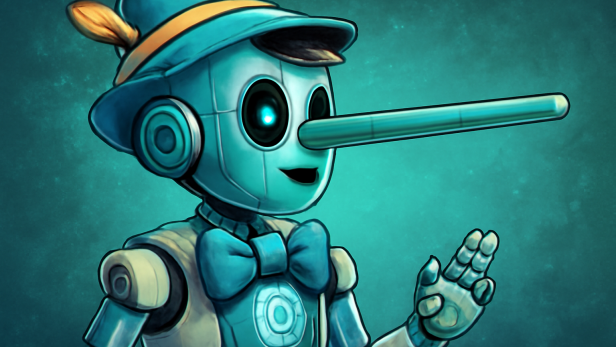 Bei KI-Chatbots erkennt man Lügen nicht so leicht wie bei Pinocchio. Bei KI-Chatbots erkennt man Lügen nicht so leicht wie bei Pinocchio.