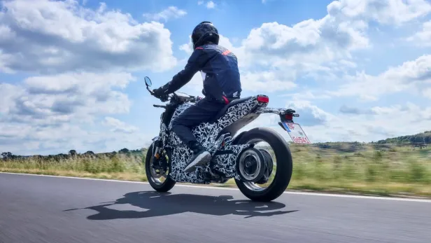 Das E-Motorrad von Honda.