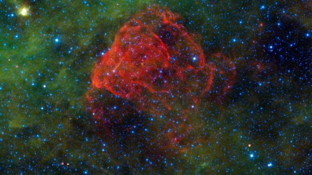 Symbolbild zur Illustration: Die Überreste einer Supernova.