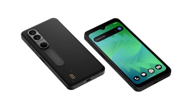 Das Nokia Mission-First Smartphone von vorne und von hinten.