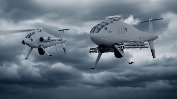 Schiebel S-101 und S-301.