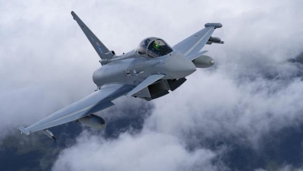 Ein deutscher Eurofighter.