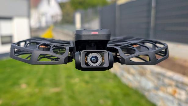 Foto-Drohne in der Luft
