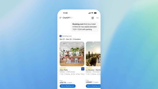 ChatGPT kann jetzt Apps wie Spotify oder Booking.com bedienen