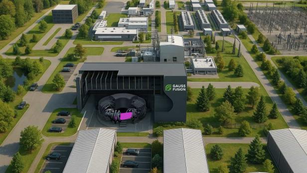 Fusionskraftwerk von Gauss Fusion.