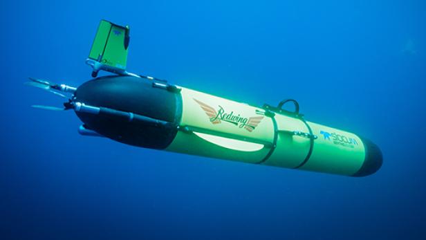 Der Redwing Unterwassergleiter im Ozean 